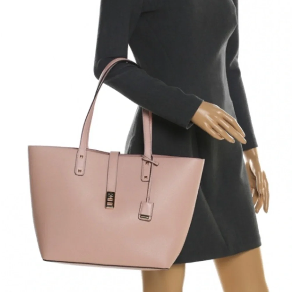 VGC Michael Kors Bag Karson Pastel Pink Leather Large Tote
